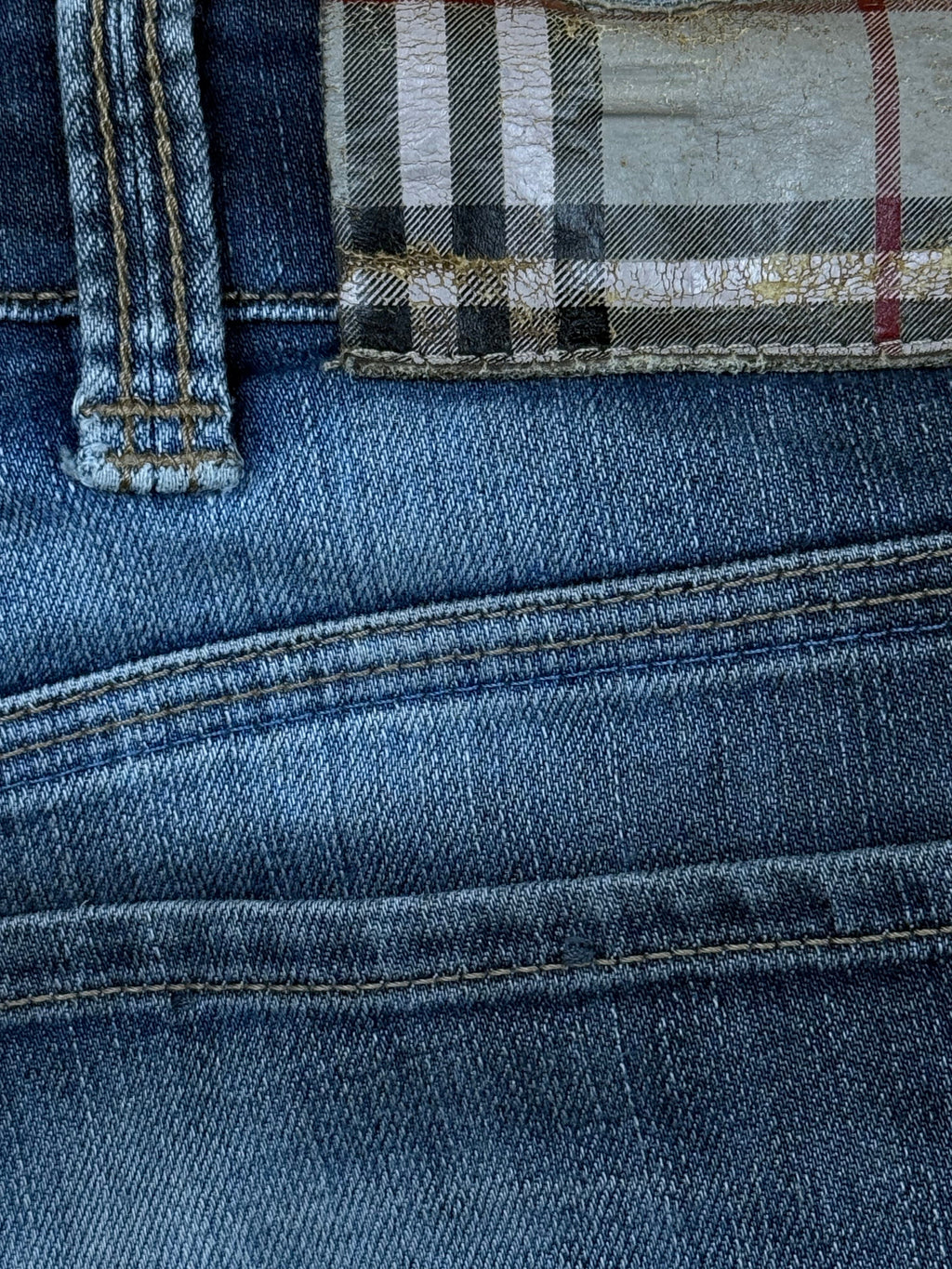 vintage Burberry jeans