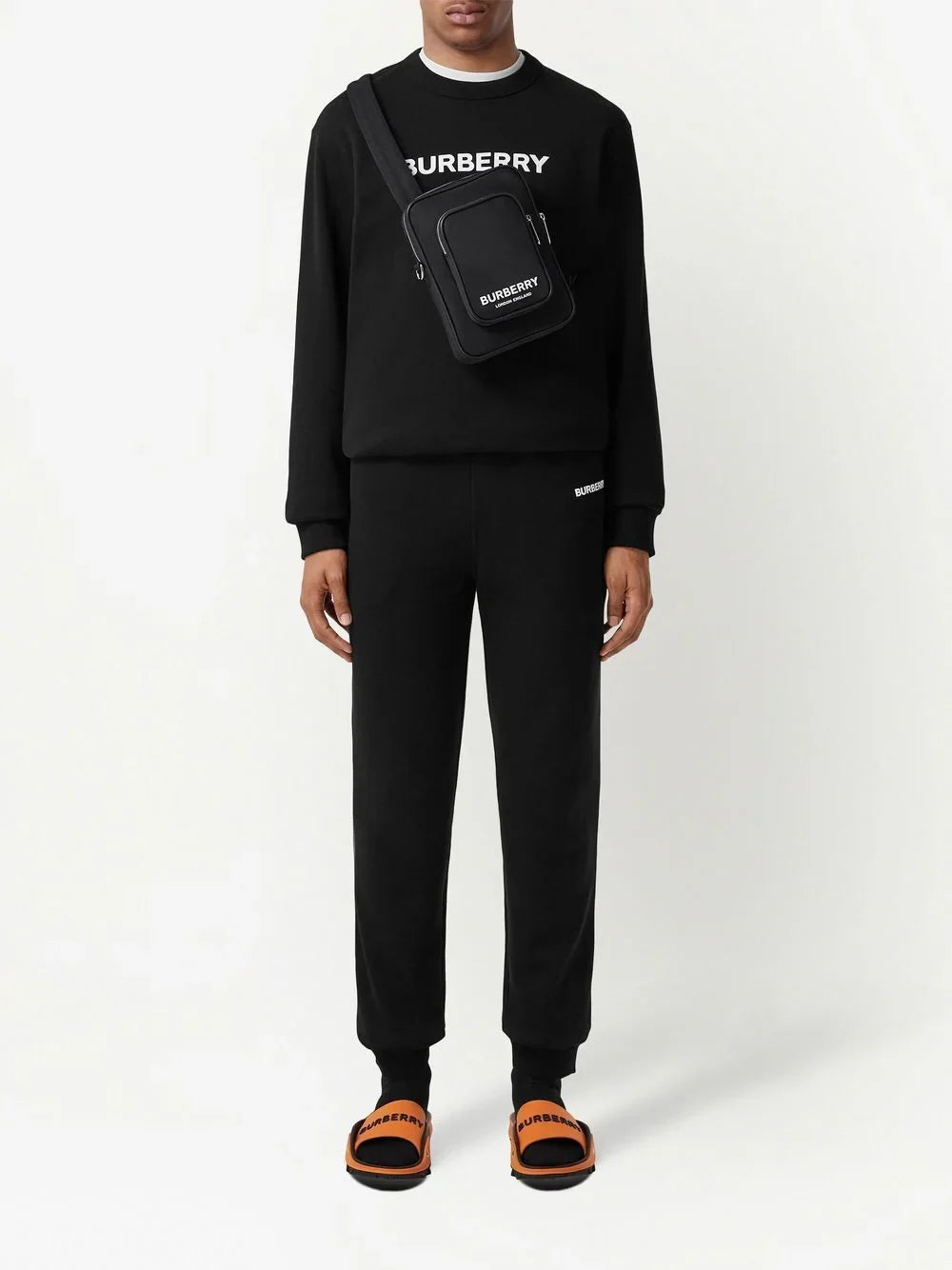 Burberry Addison Logo Jogging Pants