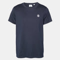 Burberry Navy Blue Jersey Crewneck T-Shirt