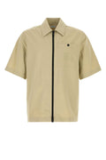 Burberry Men Khaki Nylon Shirt