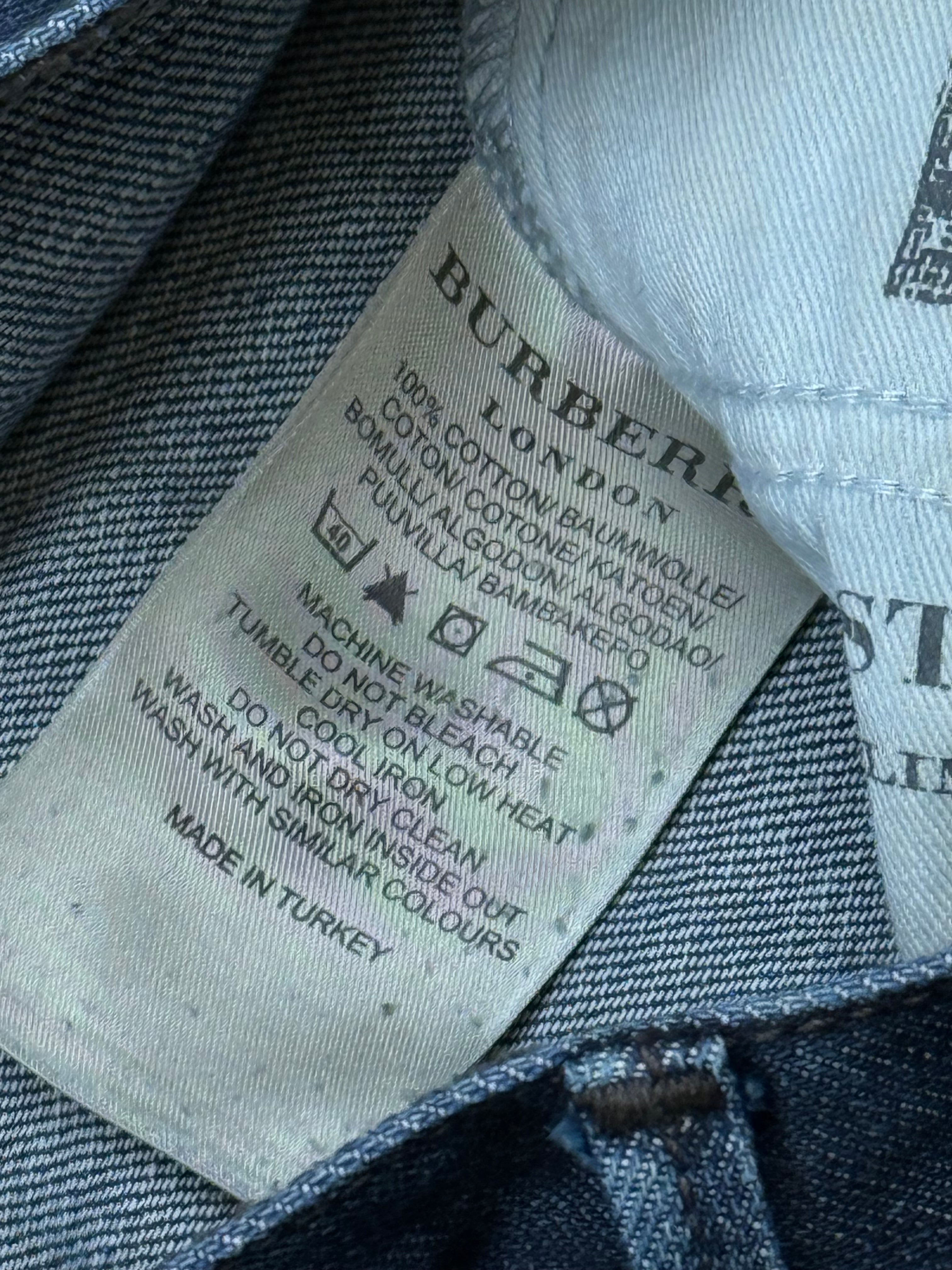 vintage Burberry jeans