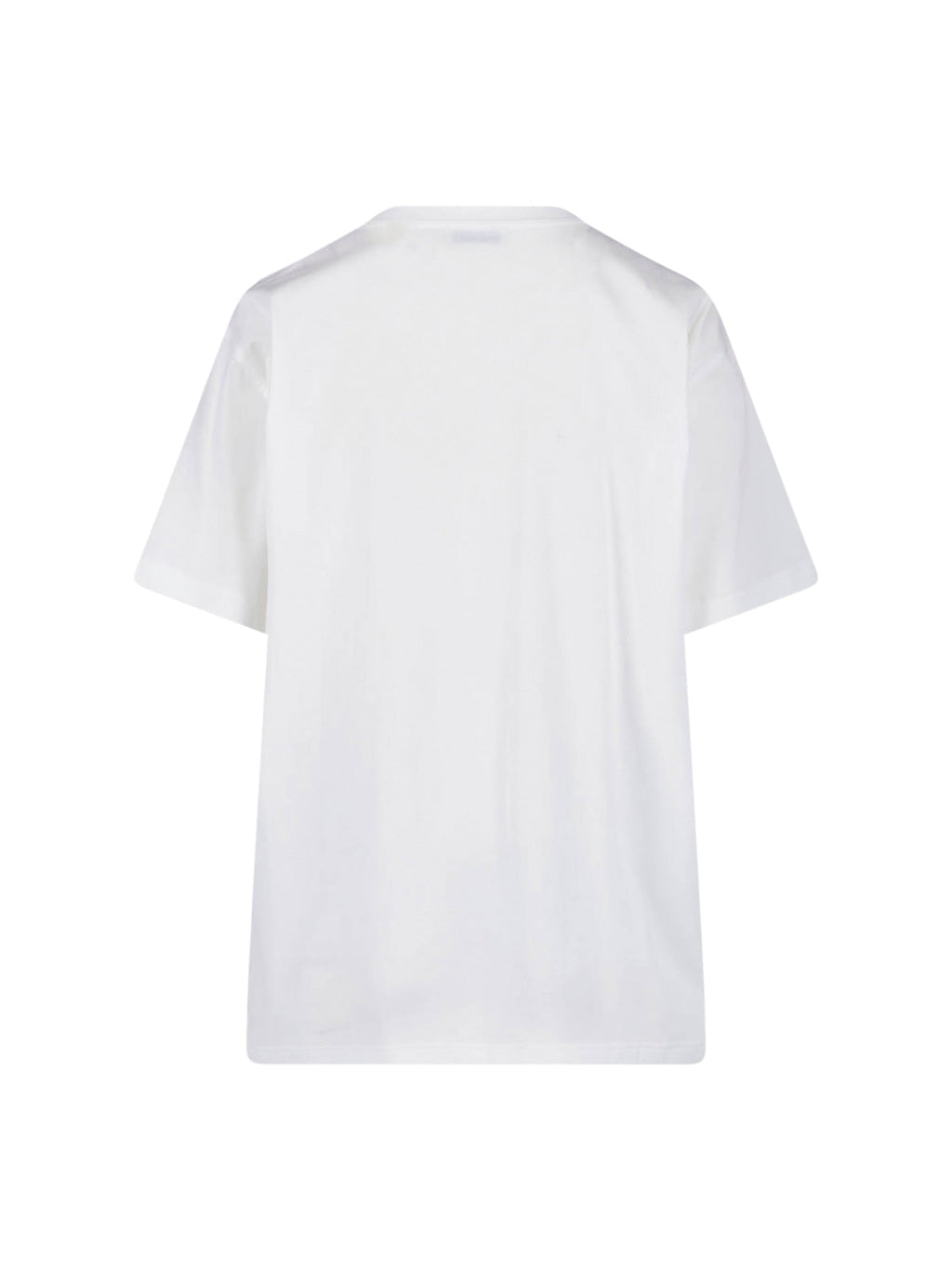 White Check Pocket Cotton T-Shirt