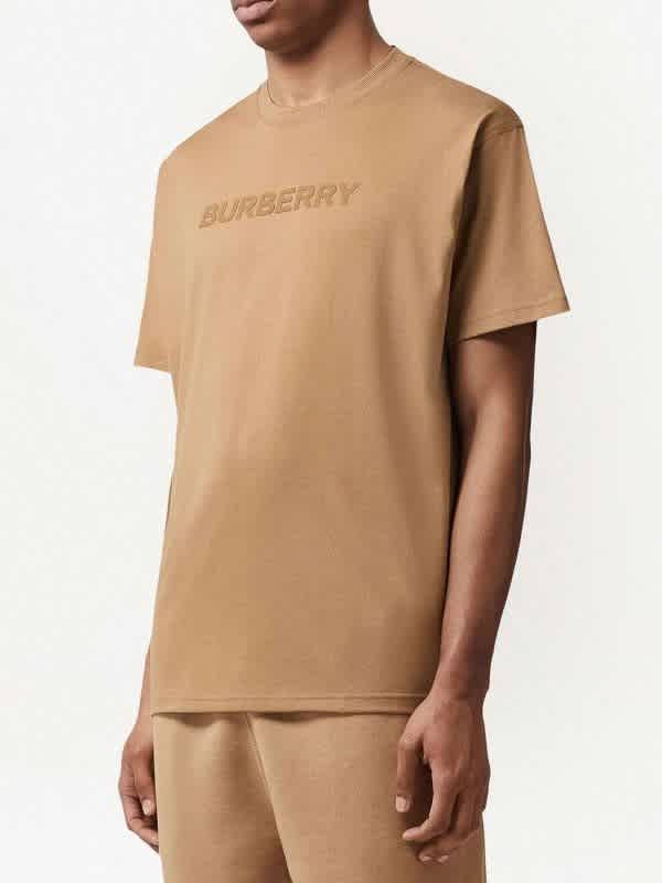Burberry Harriston Logo Print Cotton T-Shirt