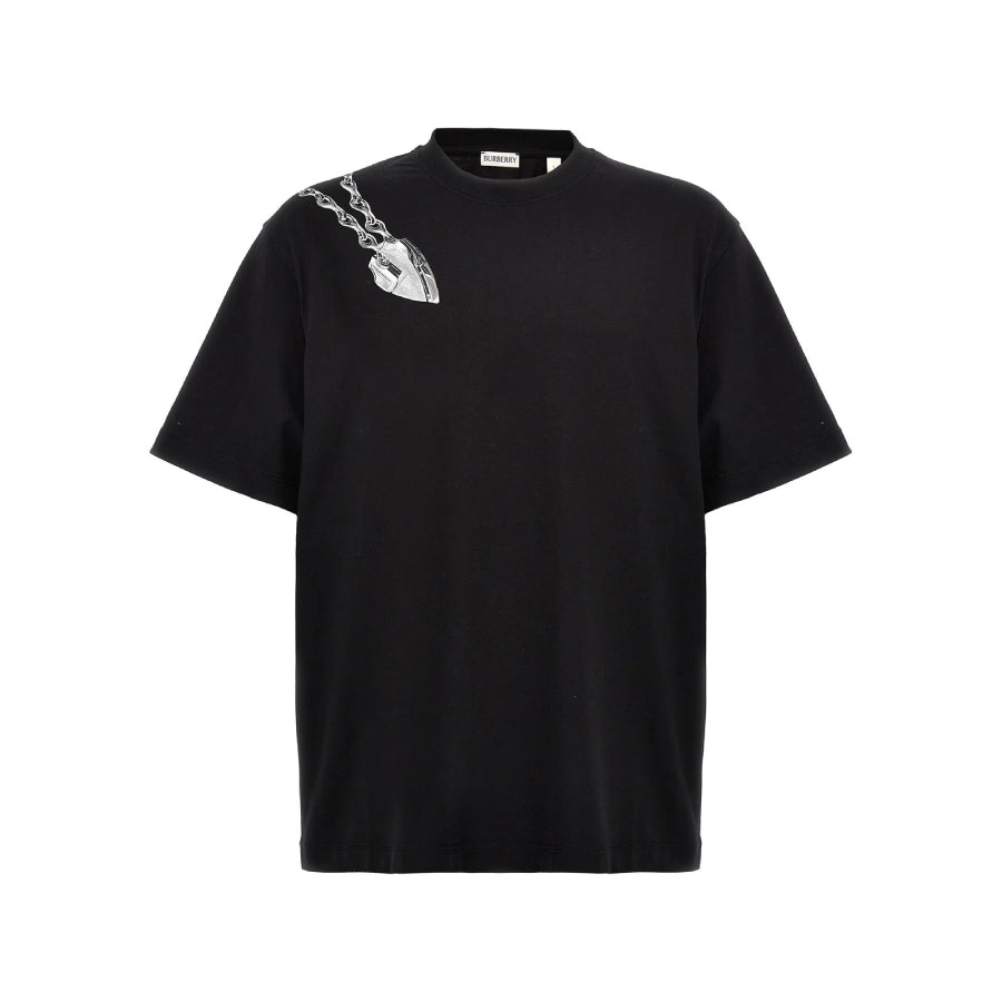 Burberry Shield Crewneck Cotton T-Shirt