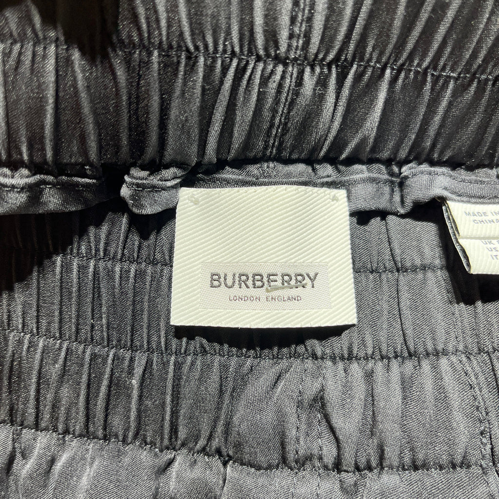 BURBERRY/Straight Pants/6/Silk/BLK/