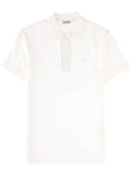 Beige Cotton Chest Logo Polo Shirt
