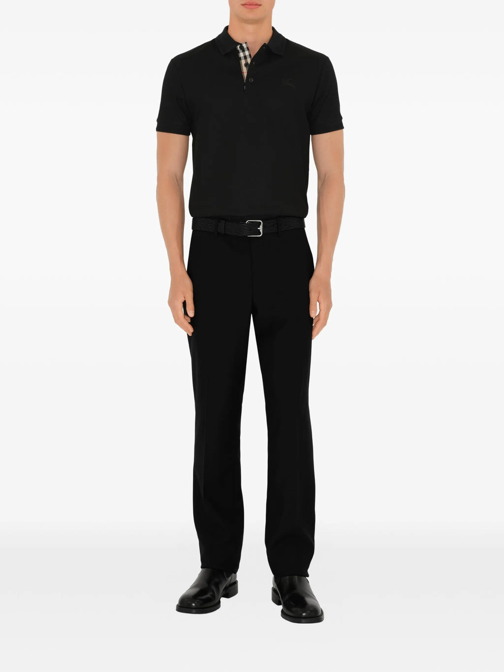 Eddie Check Placket Polo Shirt