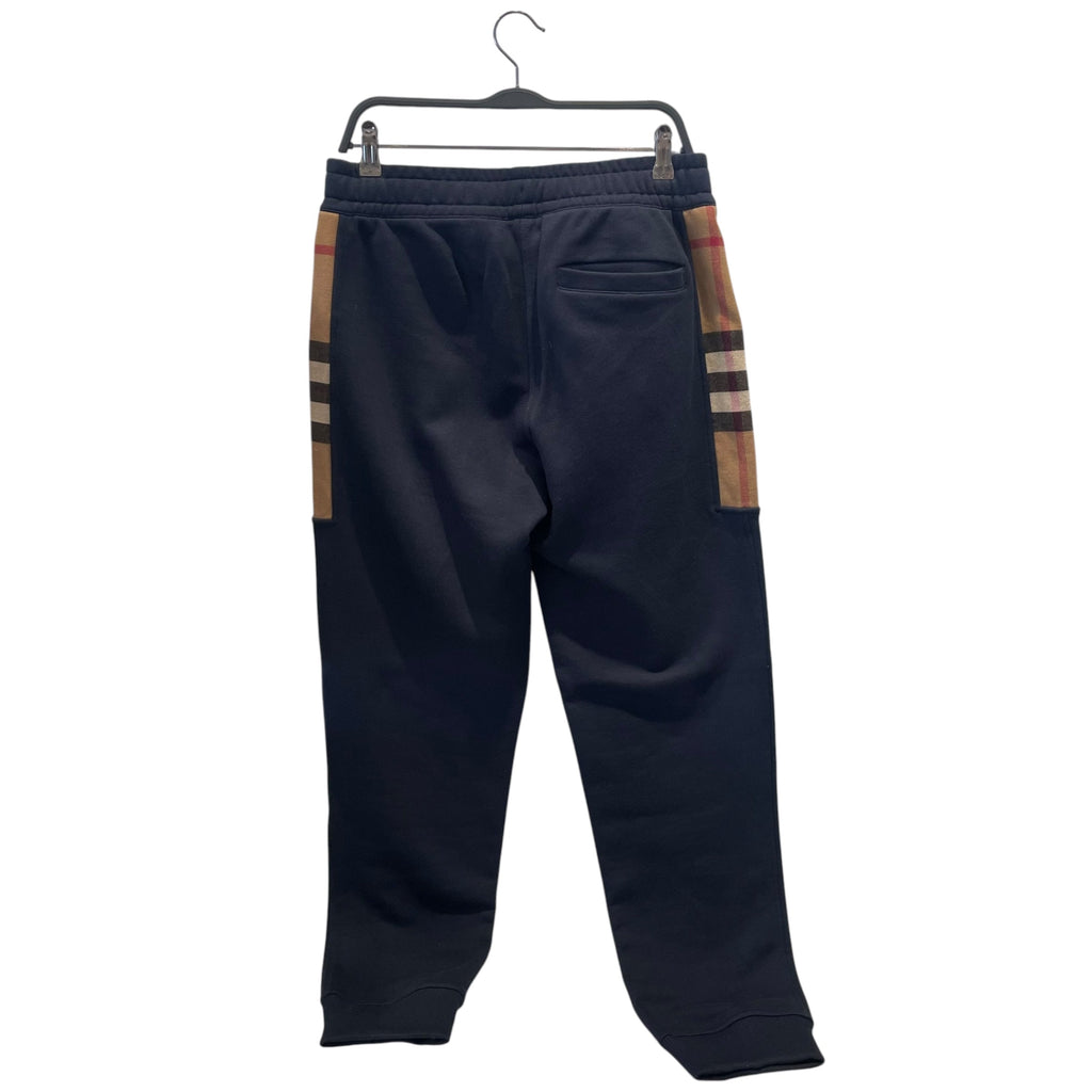 BURBERRY/Pants/M/Cotton/NVY/ckeck panel jogging
