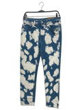 BURBERRY/Pants/27/Denim/BLU/All Over Print/