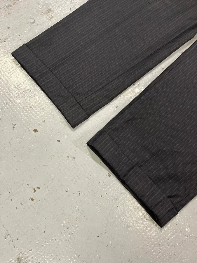 Burberry Black Elegant Pants Suit