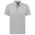 Burberry 'Hartford' Check Polo Grey